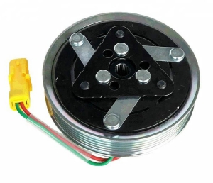 Clutch For Citroen Peugeot Sanden Compressor Pulley 6C12