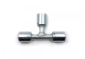 Aircon Fitting Aluminum Beadlock T- Splicer 3 Way Beadlock #12 5/8″ Hose