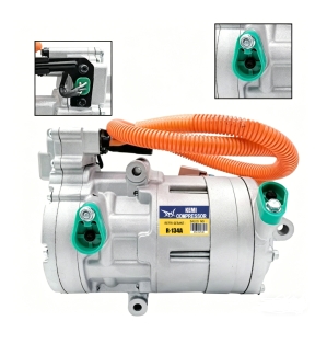 ESC33N Electric Hybrid A/C Compressor For Tesla Model S 2012-2018 L1S 12V OE 1028398-00-E F502-FPCBA-01 F502FPCBA01