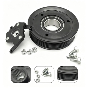 CVC For Volkswagen CADDY III GOLF V PLUS VI JETTA III PASSAT B6 AC Compressor Clutch Pulley 5K0820803A 5Q0820803J 1K0820803F